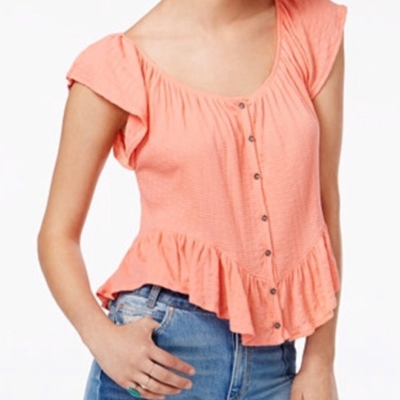 🆕 Free People Mint Julep Tee - Picture 2 of 5